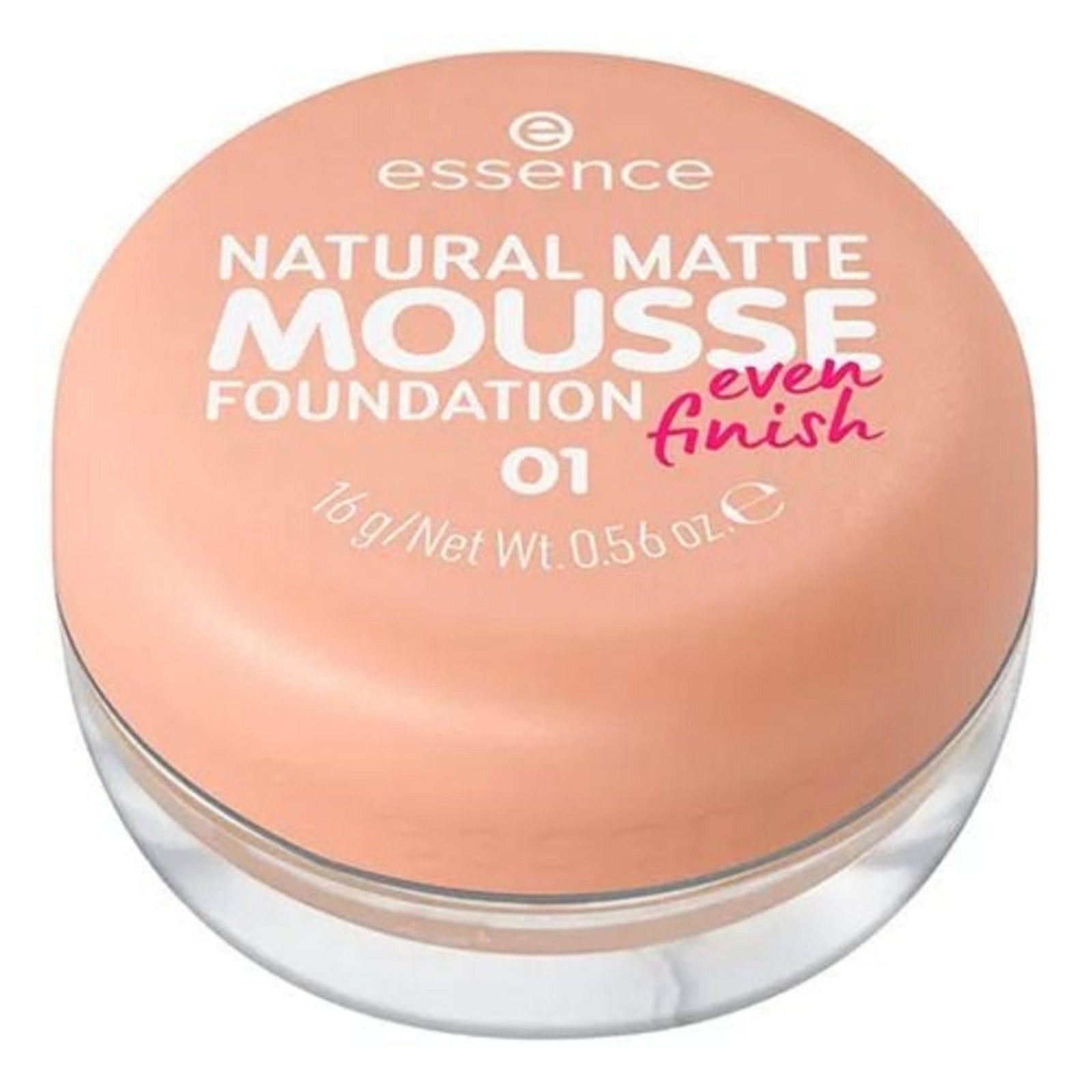 Essence, Matte Mousse, Cream Foundation, 43, 16 ml