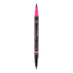 Essence, Line It Like a Pro!, Double-Ended, Liquid Eyeliner, 01, Black, 1.2 ml