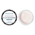 Makeup Revolution, HD Matte Loose Setting Powder, Matte, Loose Setting Powder, 6 g