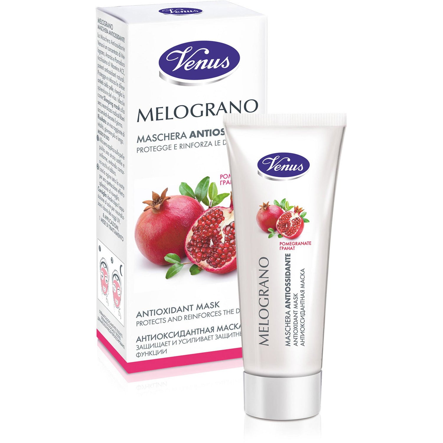 Venus, Lifting Detox, Natural, Antioxidant, Night Sleeping Mask, 40 ml