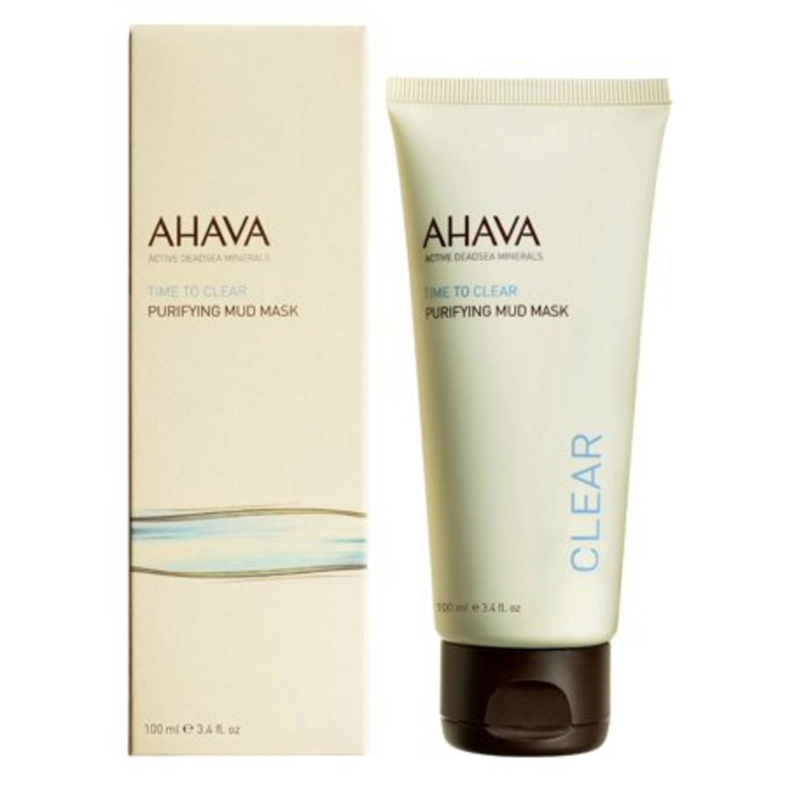 Ahava, Time To Clear, Purifying, Mud Mask, For Face, 100 ml