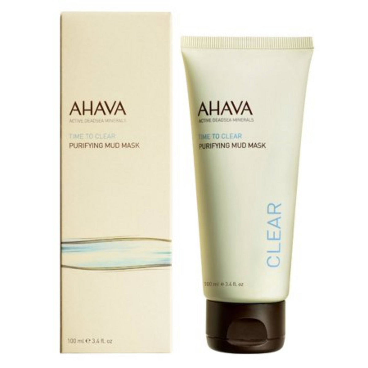 Ahava, Time To Clear, Purifying, Mud Mask, For Face, 100 ml