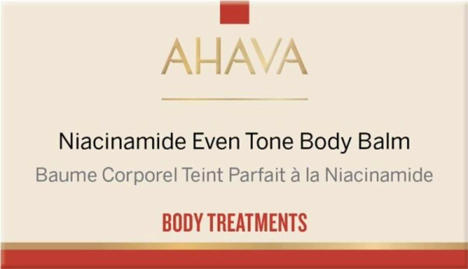 Ahava, Niacinamide Even Tone, Revitalising, Body Balm, 220 ml