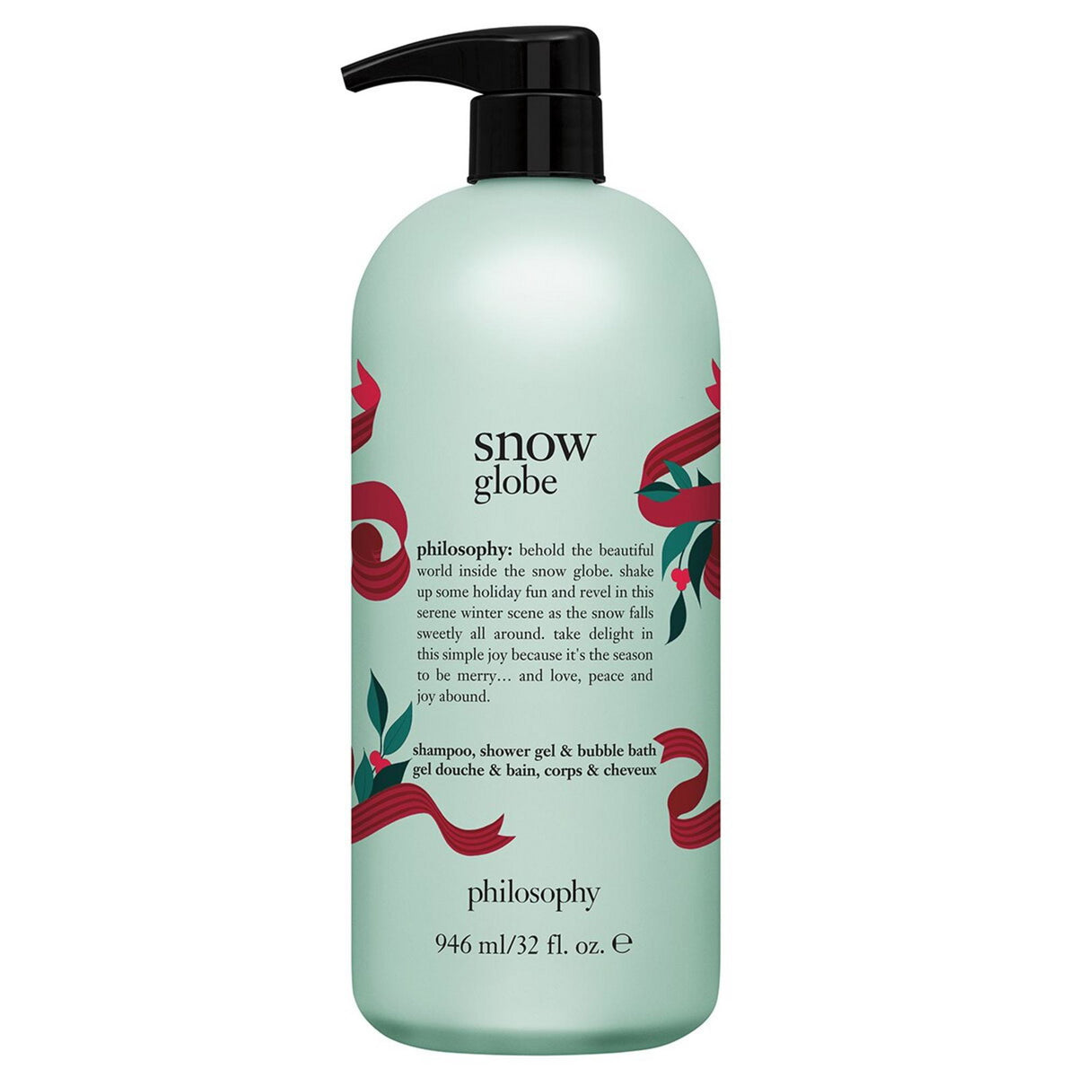 Philosophy, Snow Globe, Shower Gel & Shampoo 2-In-1, 1920 ml