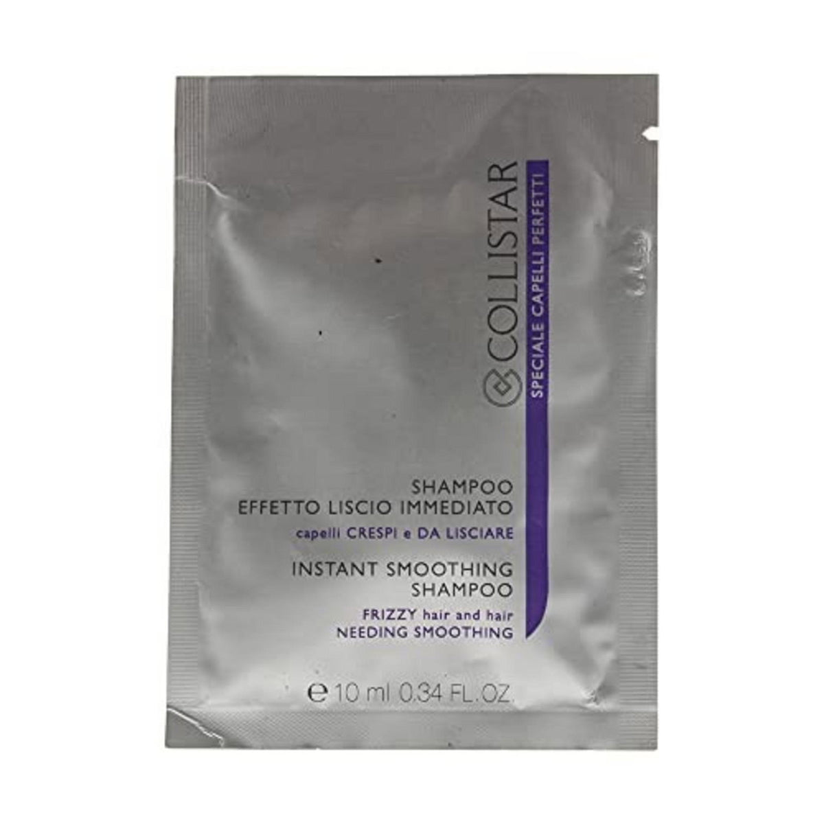 Collistar, Instant Smoothing, Hair Shampoo, Smoothing, 10 ml *Sample