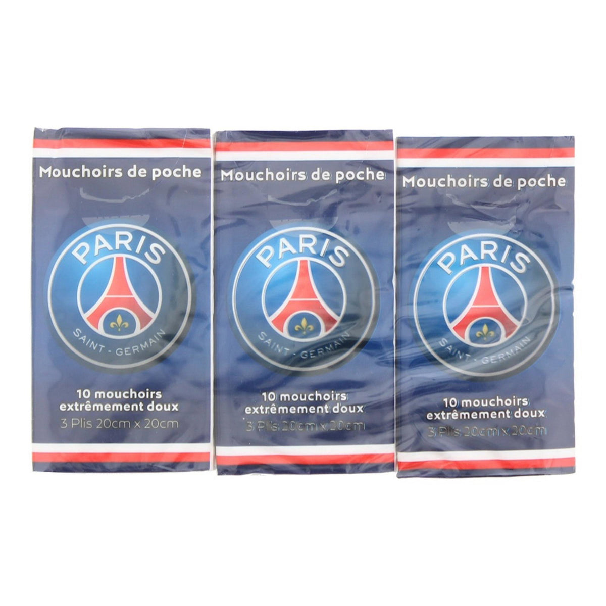 Set, Epl, Paris Saint-Germain, Cleansing Wipes, For Nose, 6 pcs
