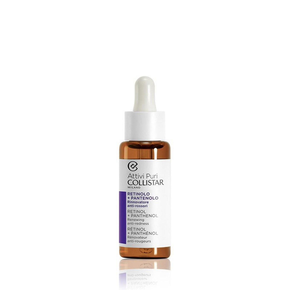 Collistar, Attivi Puri, Retinol + Panthenol, Anti-Redness, Serum, For Face, 30 ml