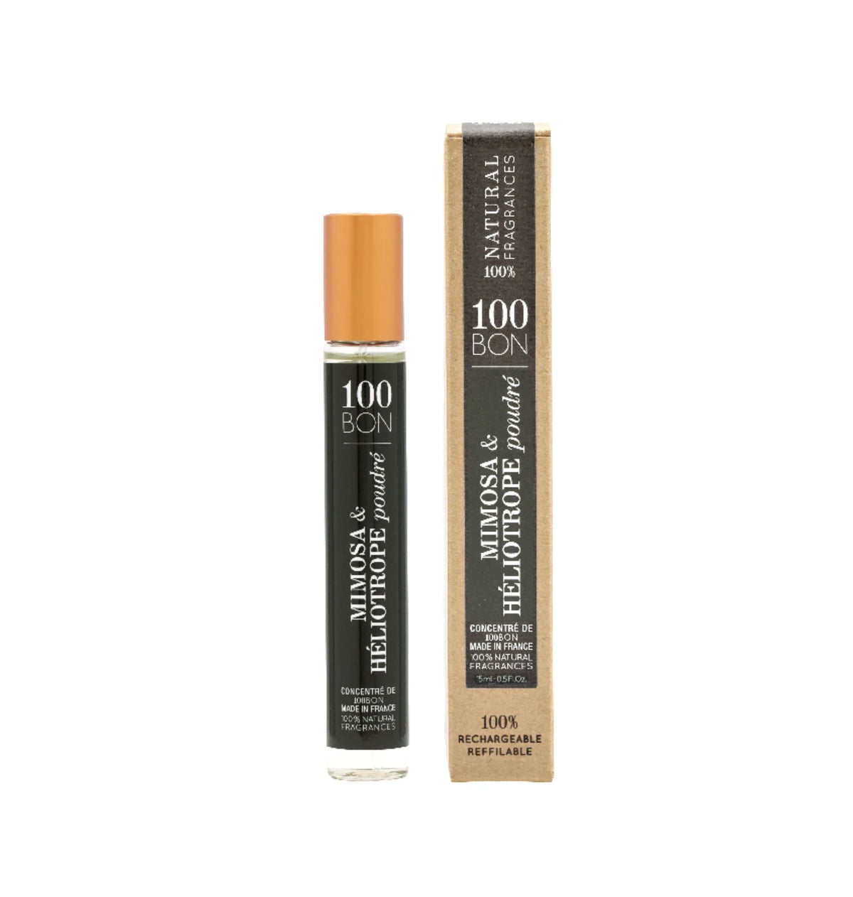 100 Bon Mimosa & Heliotrope Poudre Apă de parfum 15 ml Miniatură