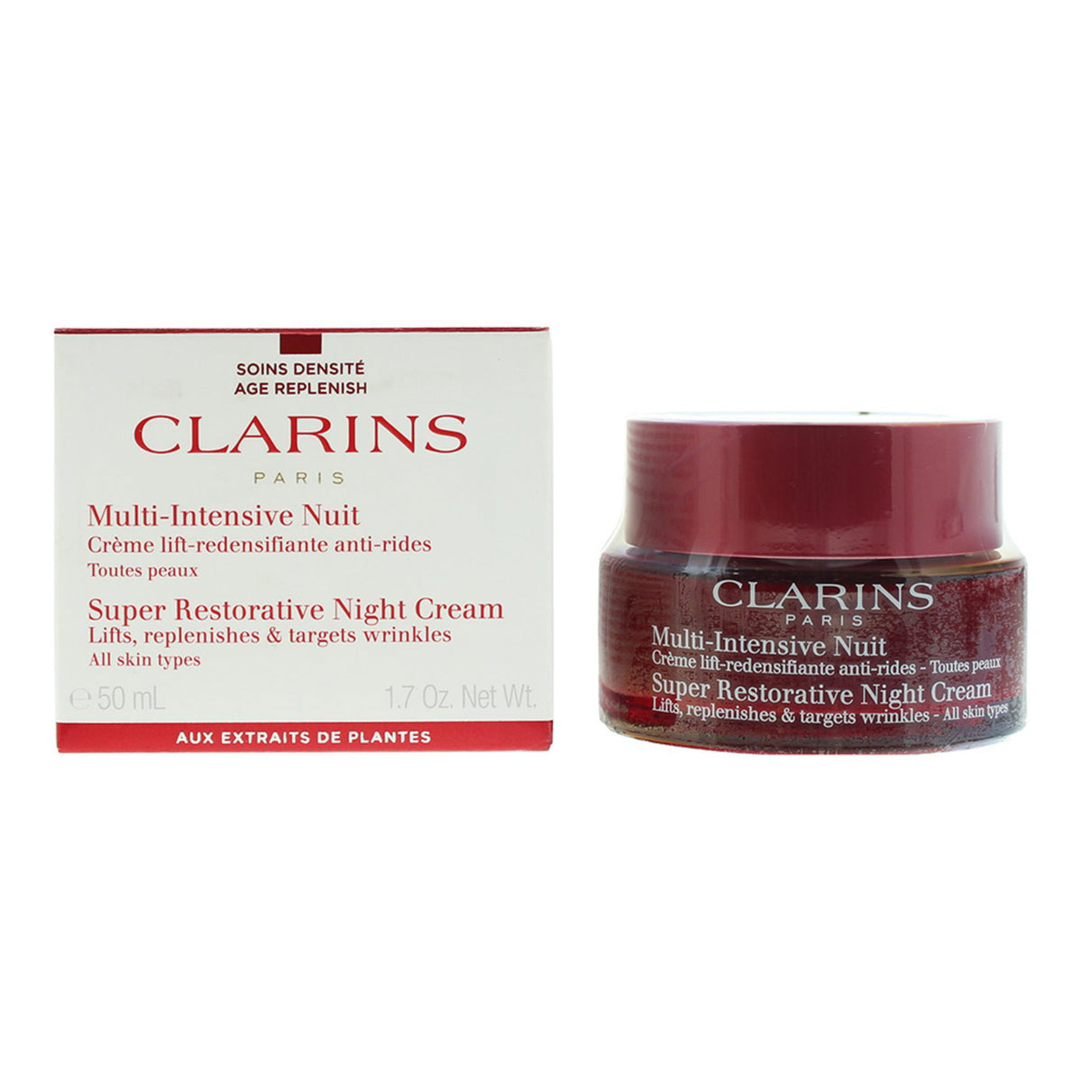 Clarins, Super Restorative, Firming, Night, Cream, For Face, 50 ml