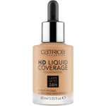 Catrice, HD, Vegan, Matte, Liquid Foundation, 046, Camel Beige, 30 ml