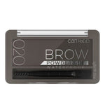 Catrice, Brow Powder Set, Waterproof, Matte, Eyebrow Powder, 020, Ash, 4 g