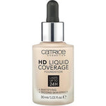Catrice, HD, Vegan, Matte, Liquid Foundation, 10, Light Beige, 30 ml