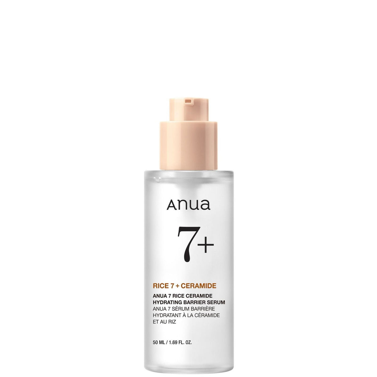 Anua 7 Ser hidratant cu orez și ceramide pentru bariera cutanată 50 ml