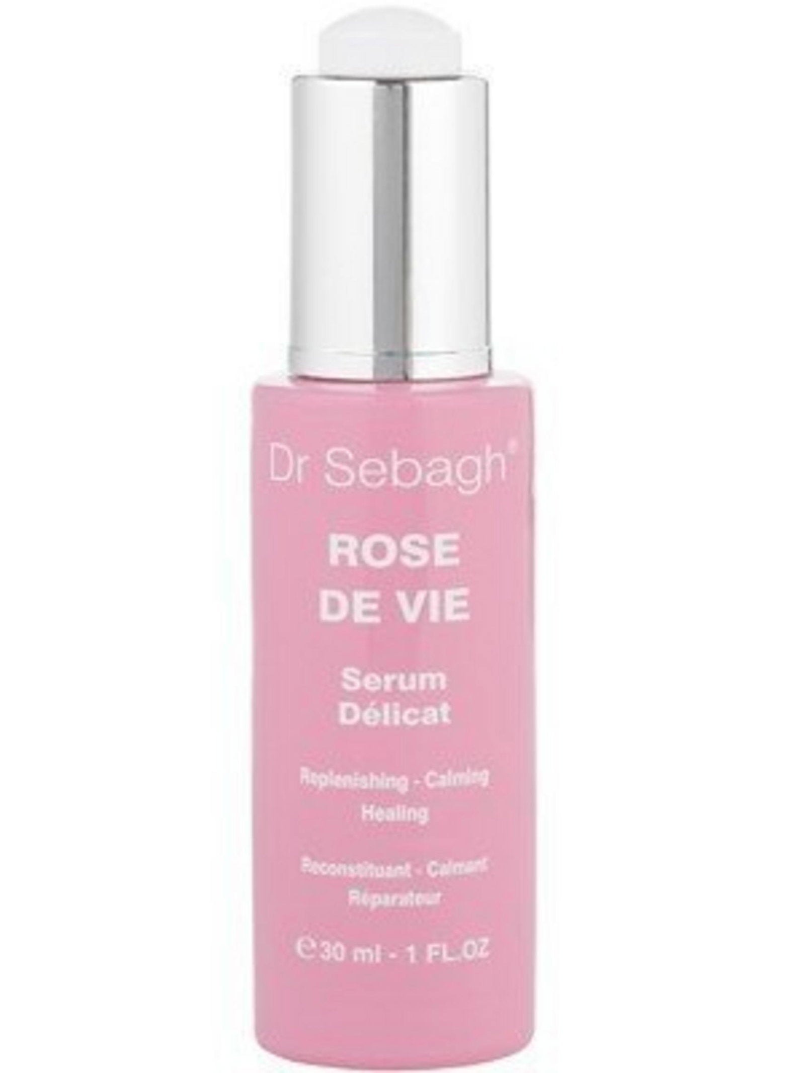 Dr Sebagh, Rose De Vie, Soothing, Night, Serum, For Face, 30 ml