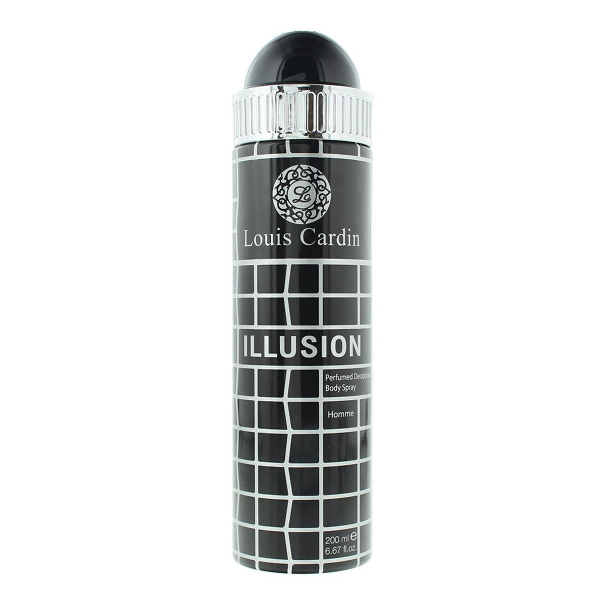 Louis Cardin, Illusion, Deodorant Spray, For Men, 200 ml