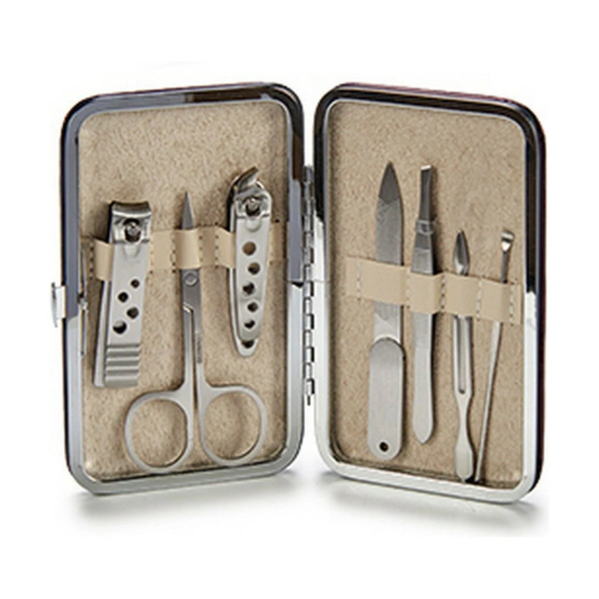 Manicure Set Plastic Nails (12 Units) product packaging