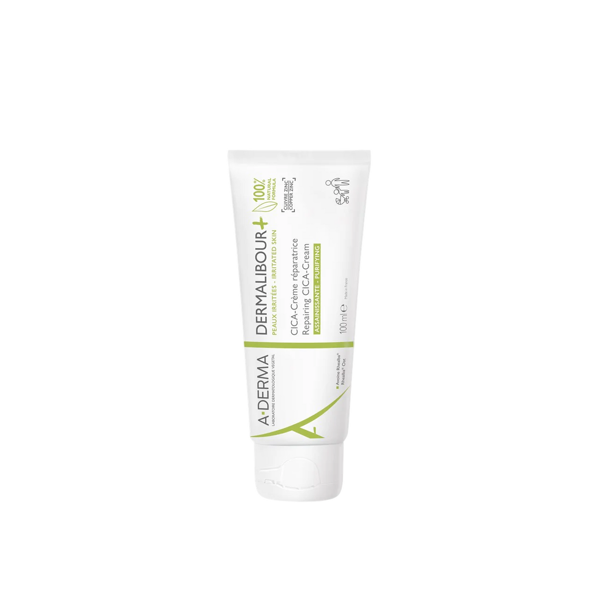 A-Derma, Dermalibour+Cica, Reparative, Local Treatment Cream, Irritated Skin, 50 ml