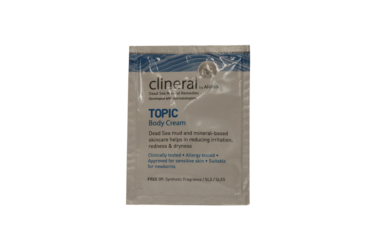 Ahava Clineral Topic Cremă de corp 6 ml Sample