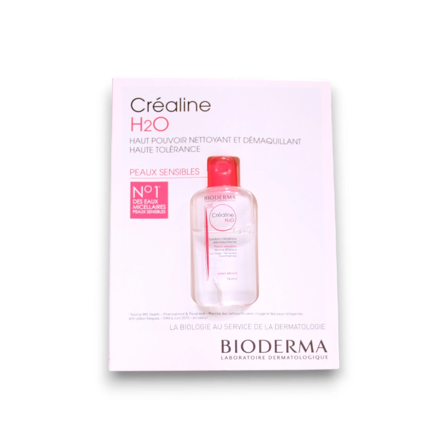 Bioderma, Crealine, Fragrance Free, Cleansing, Micellar Water, For Sensitive Skin, 10 ml *Tester