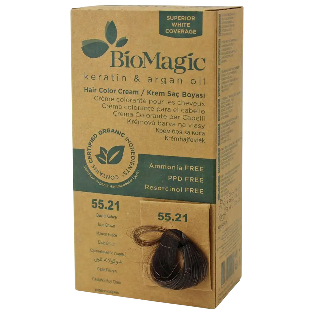 Biomagic, Biomagic, Keratin & Argan Oil, Permanent Hair Dye, 55.21 , 250 ml *Tester