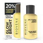 Biovene, Glow Bright, 20% Vitamin C, Brightening, Serum, For Face, 30 ml