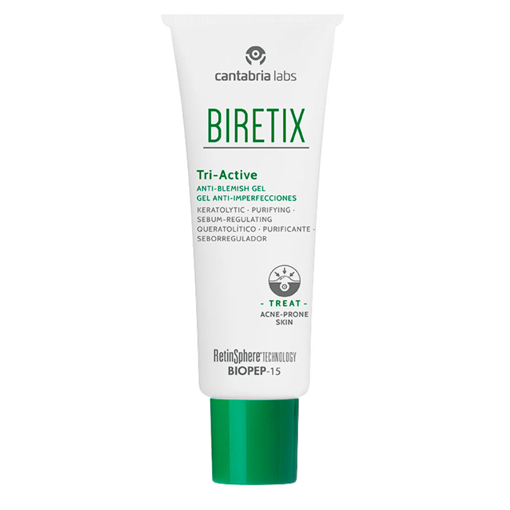 Cantabria Labs Biretix Tri-Active Gel anti-imperfecțiuni 50 ml