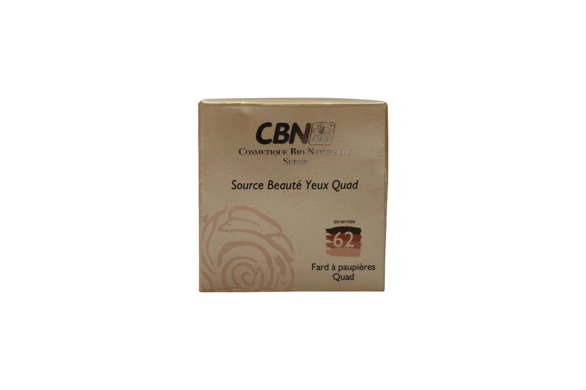 CBN Source Beauté Paletă cvadruplă de farduri de pleoape 62 Arc-en-Rose 5 g