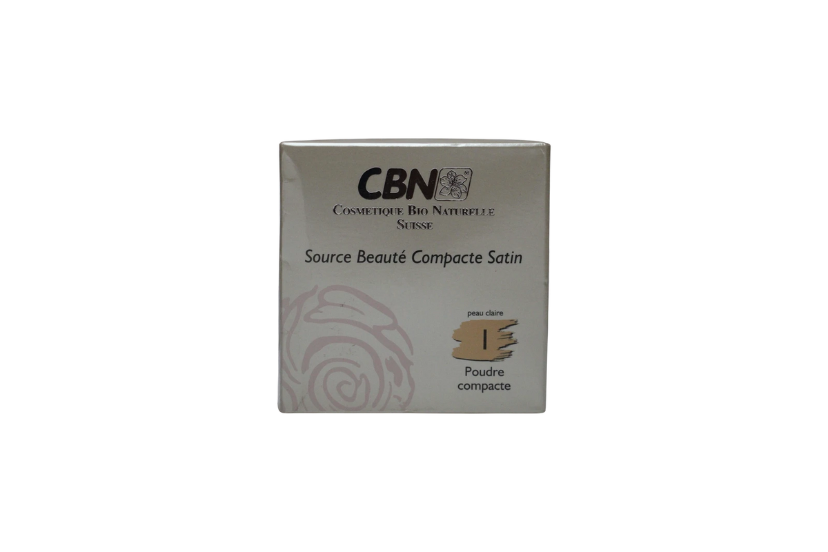 CBN Source Beauté Fond de ten compact cu finisaj satinat Nuanța 1 - 10 g