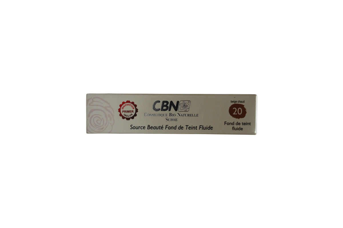 CBN Source Beauté Fond de ten lichid cu finisaj satinat 20 Beige Chaud 30 ml