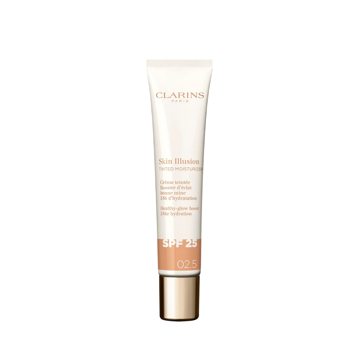 Clarins, Skin Illusion, Hydrating, Tinted Moisturizer, 02.5, SPF 25, 40 ml