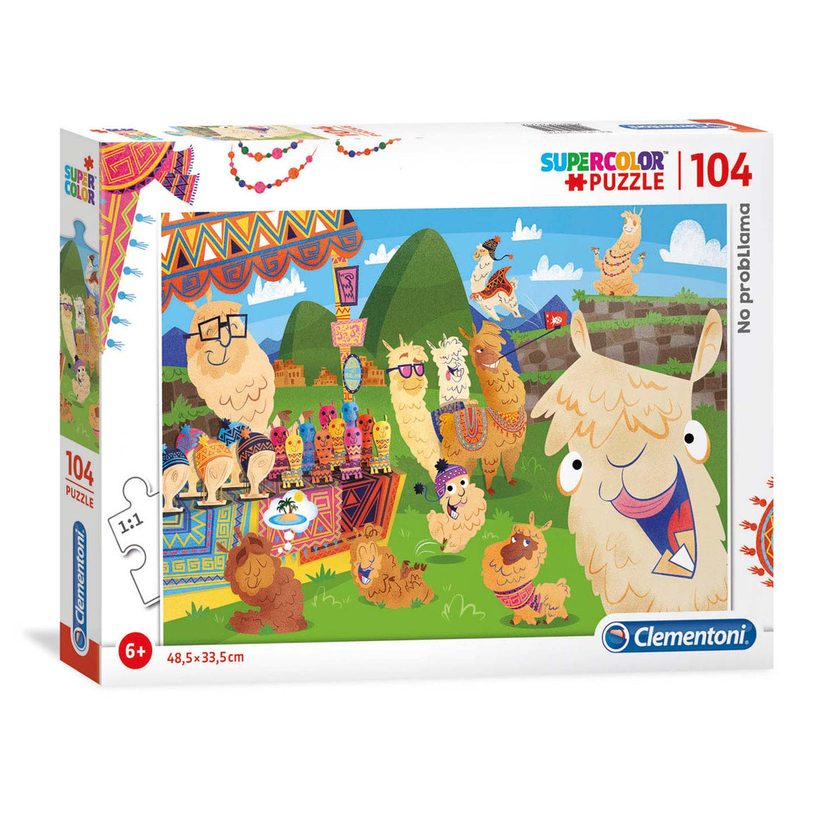 Clementoni, SuperColor, Jigsaw Puzzles 104 pcs
