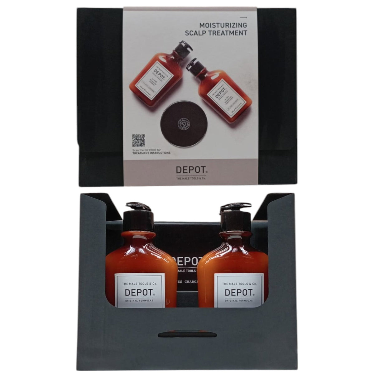 Consumer Kit E Set Depot: 100 Hair Cleansing No. 103, Pro-Vitamin B5, Hair Shampoo, For Hydration, 250 ml + 200 Hair Treatments No. 201, Botanical Complex, Hair Conditioner, For Revitalizing, 250 ml