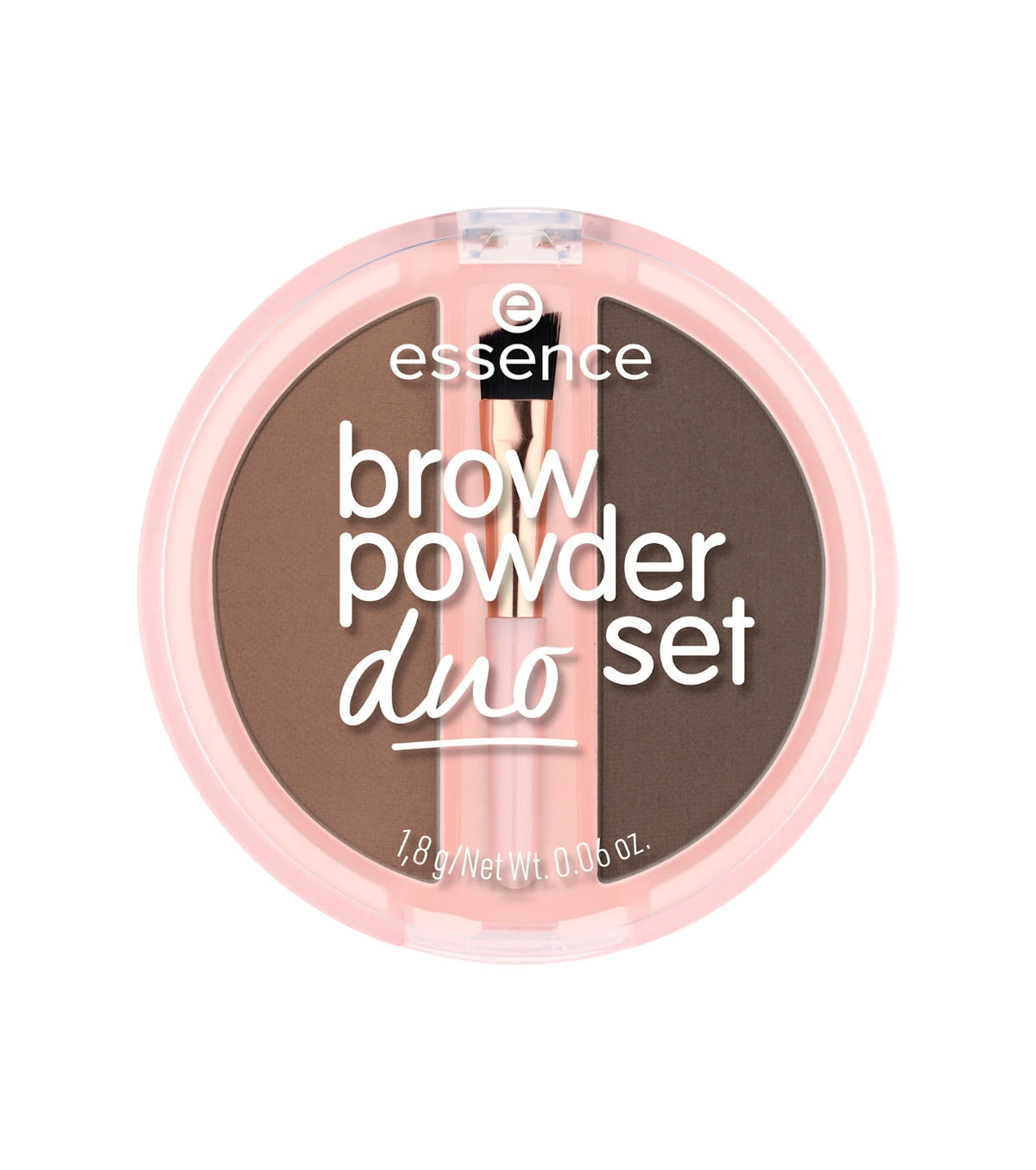 Essence, Duo Set, Matte, Eyebrow Powder, 02, Medium, 1.8 g