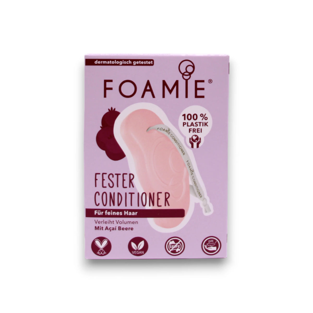Foamie, You`re Adorabowl, Hair Conditioner Bar, For Volume, 80 g