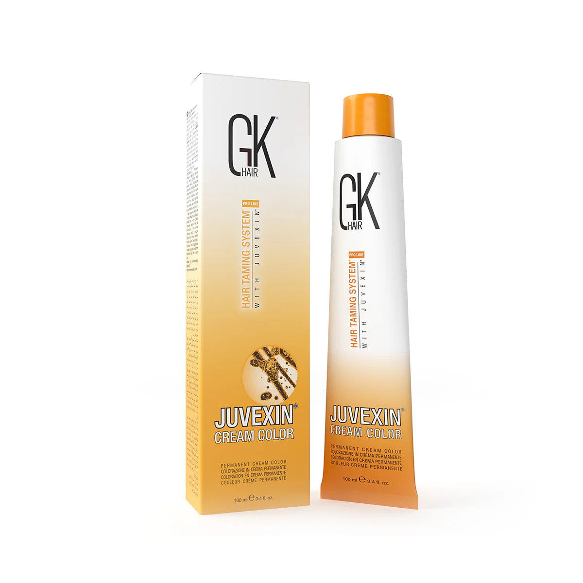 Global Keratin, Cream Colour, Permanent Hair Dye, 9.1 Very Light Ash Blond, 100 ml