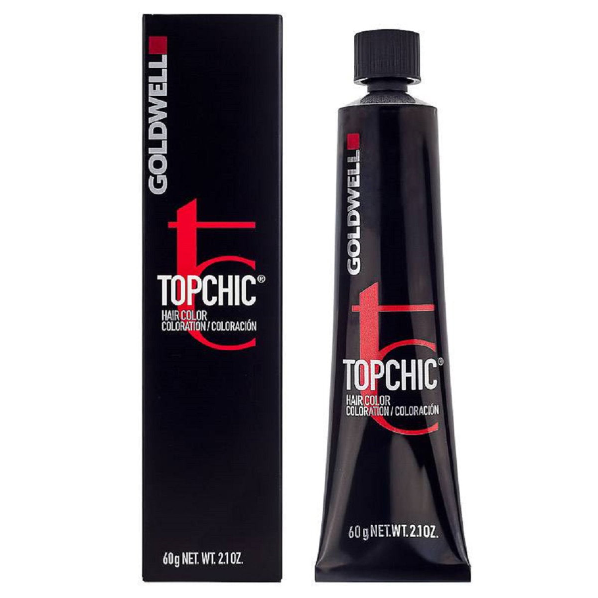 Goldwell, TopChic, Permanent Hair Dye, 4BP Pearly Couture Brown Dark, 60 ml