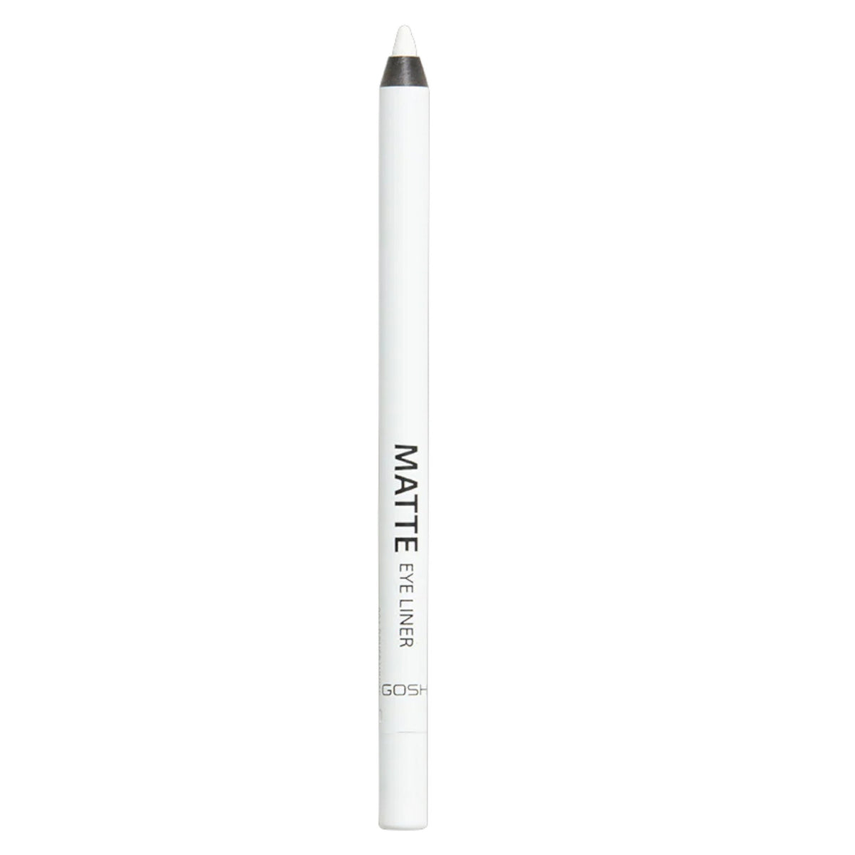 Gosh, Matte Eye Liner, Cream Pencil, Kohl Eyeliner, 001, Dover White, 1.2 g