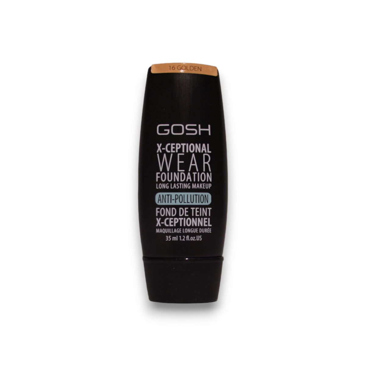 Gosh, X-Ceptional Wear, Vitamin E, Long Lasting, Cream Foundation, 16, Golden, 30 ml