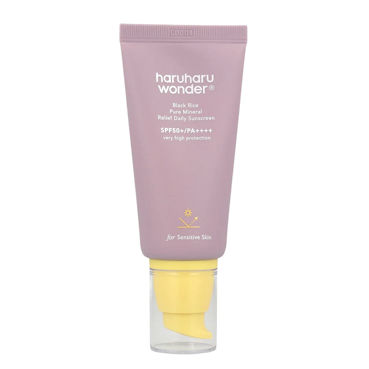 Haruharu Wonder Black Rice Pure Mineral Relief protecție solară minerală pentru utilizare zilnică SPF50+ PA++++ 50 ml