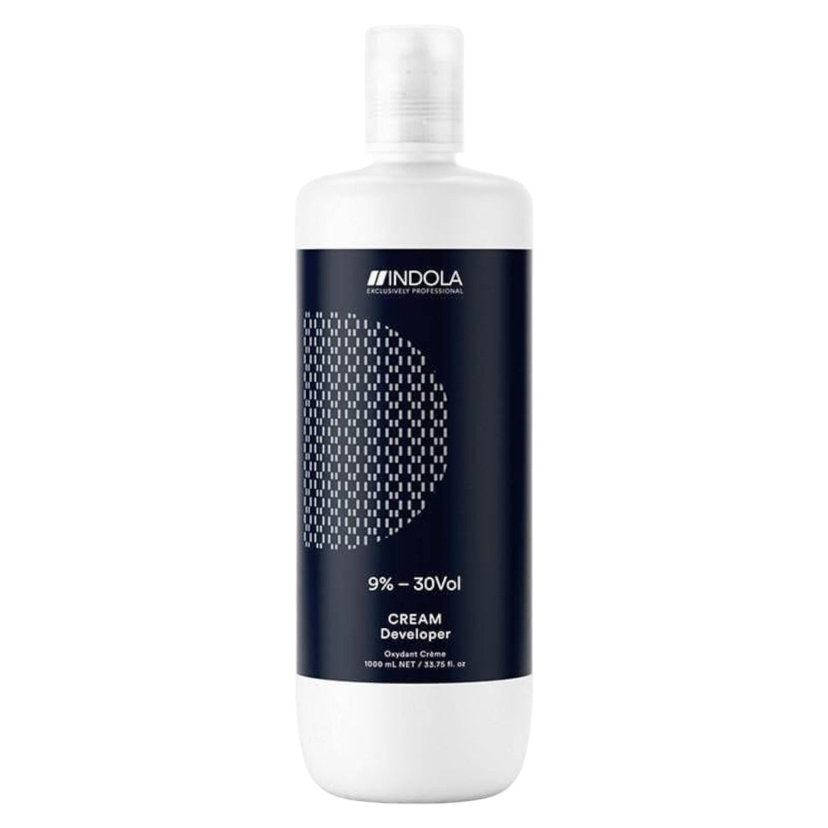 Indola, Cream Developer, Silky, Hair Oxidant Cream, 9%, 30 Volume, 1000 ml *Tester