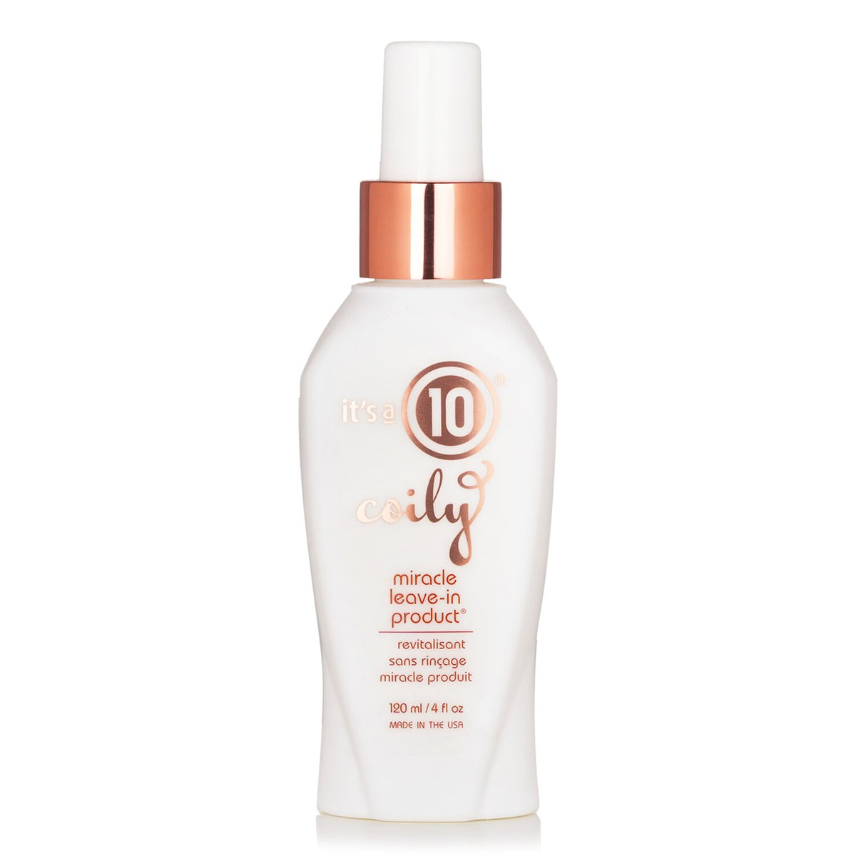 It's a 10, Coily Miracle, Hair Leave-In Conditioner, For Revitalizing, 120 ml
