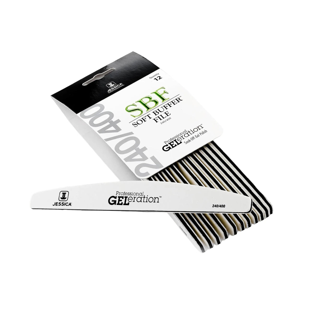 Jessica, GELeration, Nail File, 12 pcs