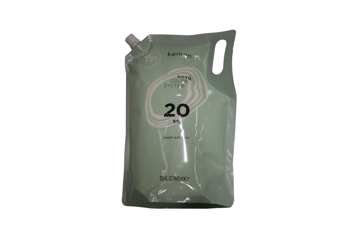 Kemon Nayo Activator cremă 20 Volume 6% Loțiune pentru colorarea părului 1000 ml