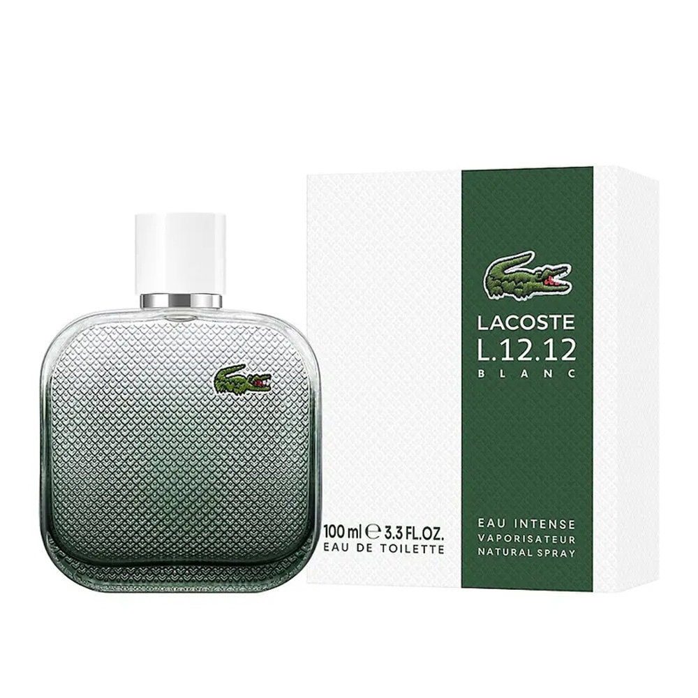 Lacoste, Eau de Lacoste L.12.12 Blanc Intense, Eau De Toilette, For Men, 100 ml
