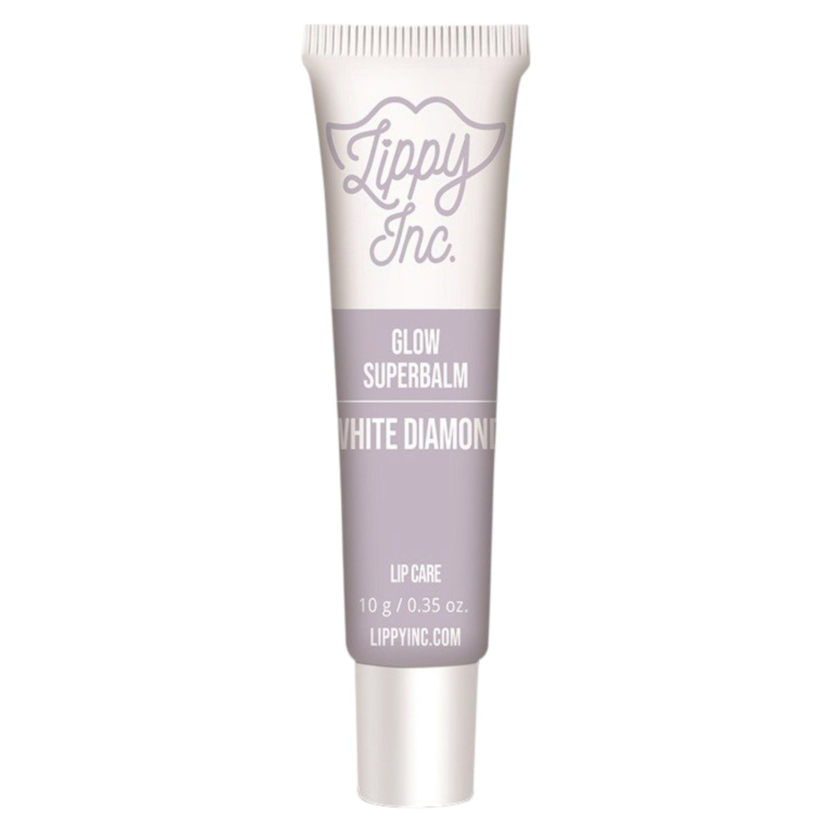 Lippy Inc., Glow Superbalm White Diamond, Glossy Finish, Lip Balm, 10 g
