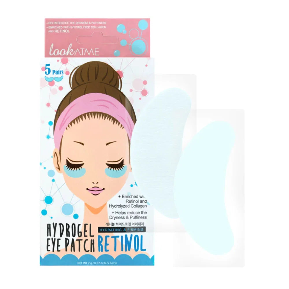 Look At Me Plasturi hidrogel pentru ochi cu retinol 10 buc.