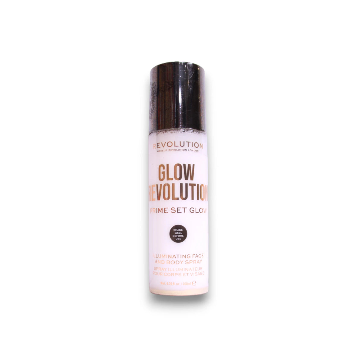 Makeup Revolution, Glow Revolution, Vegan, Illuminating, Spray, For Face & Body, 200 ml