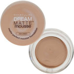 Maybelline, Dream Matte Mousse, Lightweight, Cream Foundation, 20, Cameo, SPF 15, 18 ml