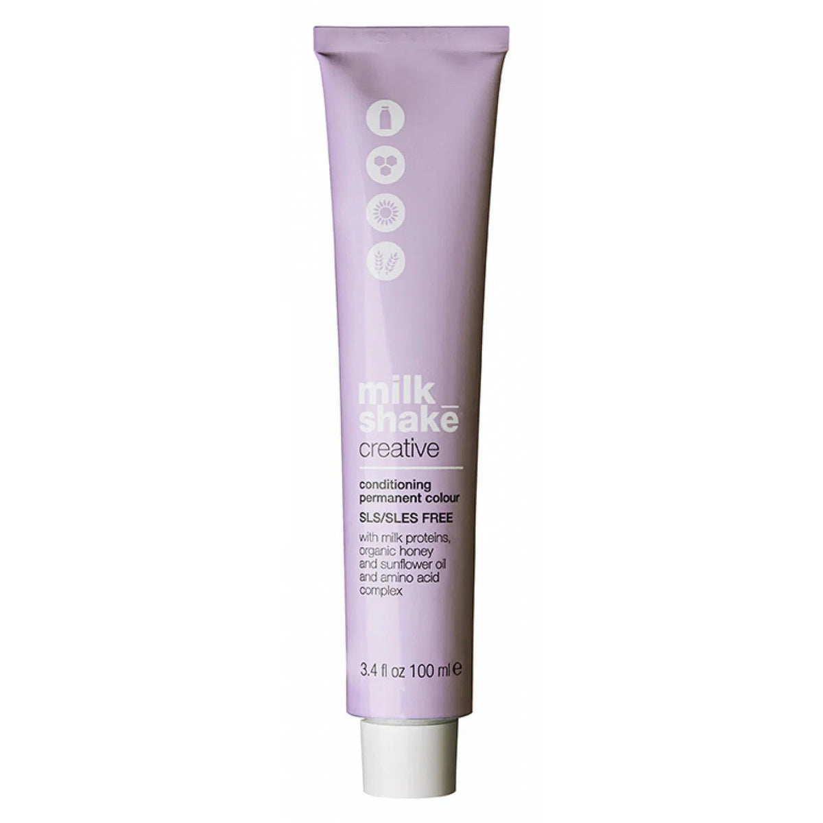 Milk Shake, Creative, SLS/SLES-Free, Permanent Hair Dye, 6.56M Mahogany Dark Blond, 100 ml