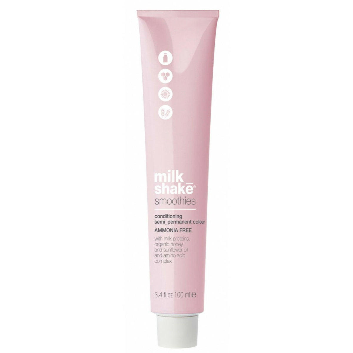 Milk Shake, Smoothies, Ammonia-Free, Semi-Permanent Hair Dye, 77N Medium Blond, 100 ml